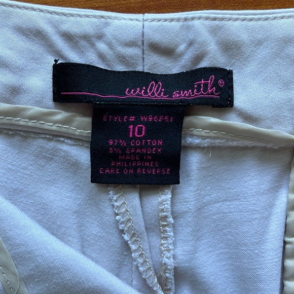 Willi Smith Khaki Capri Pants. Size 10. - Picture 8 of 10